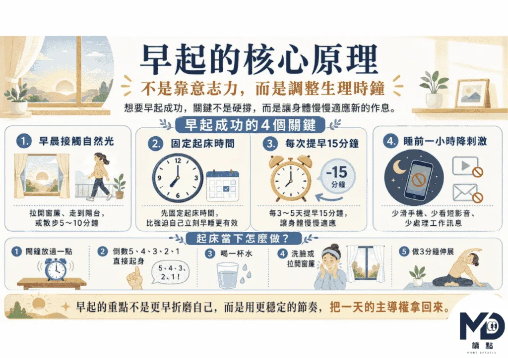 早起的核心原理