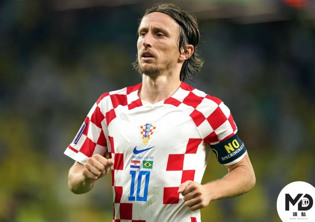 Luka Modrić擁有經驗老到的中場控制技巧但體能問題是隱憂