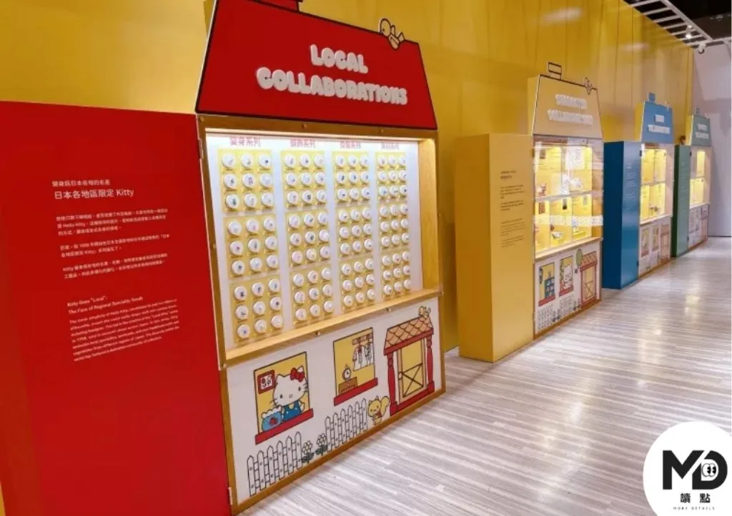 Hello Kitty展高雄場日本各地Hello Kitty