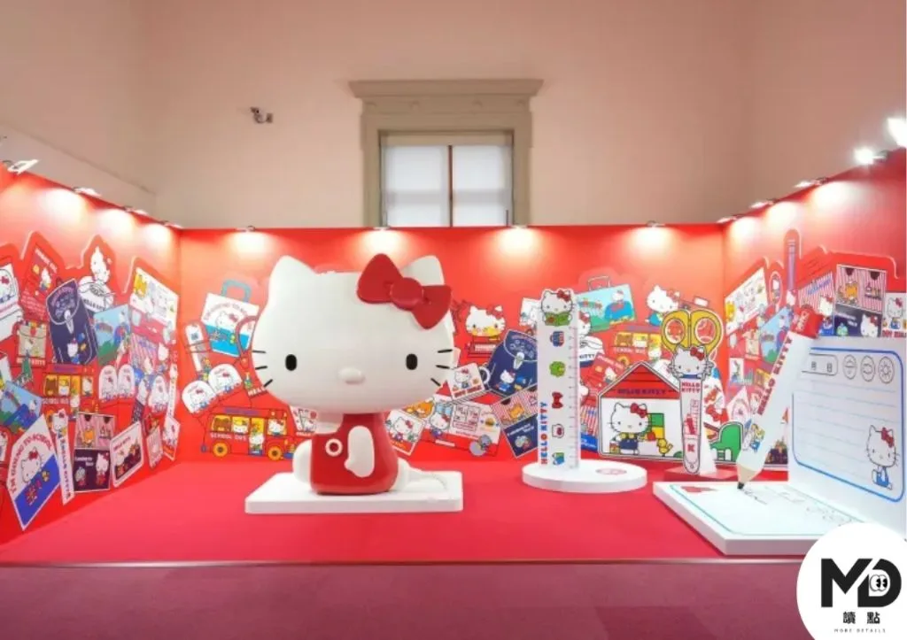 Hello Kitty展高雄場巨大拍照打卡點