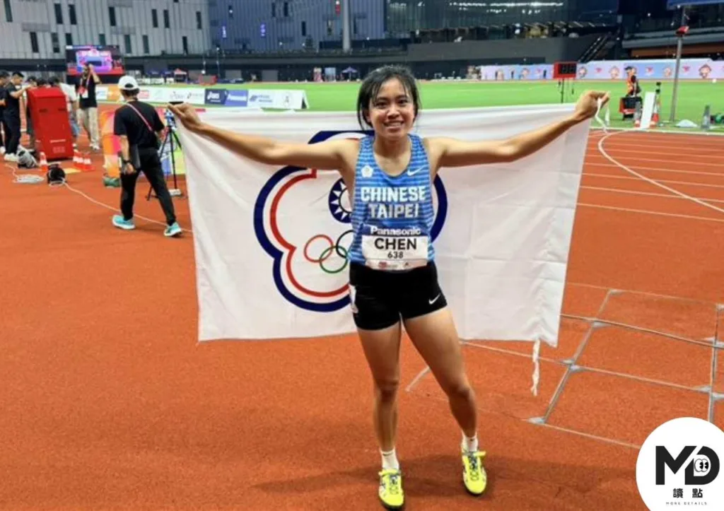 台灣15歲陳羿岑女子400公尺決賽達到名古屋亞運參賽標準(圖/田徑協會提供)