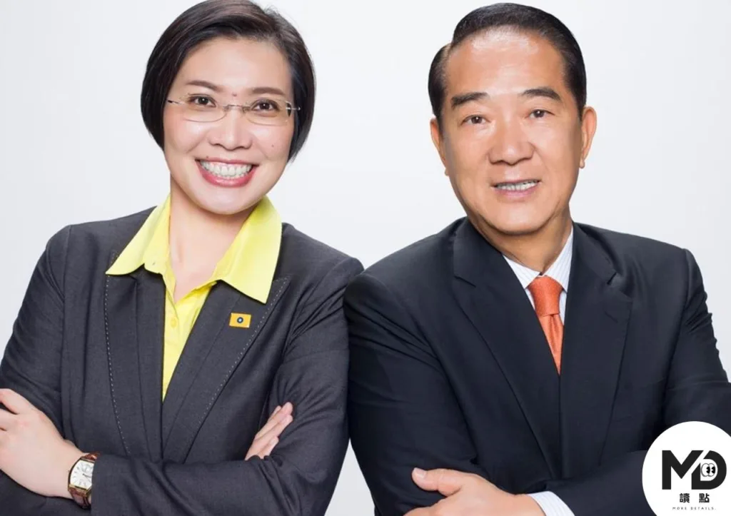 2016徐欣瑩擔任宋楚瑜總統大選副手