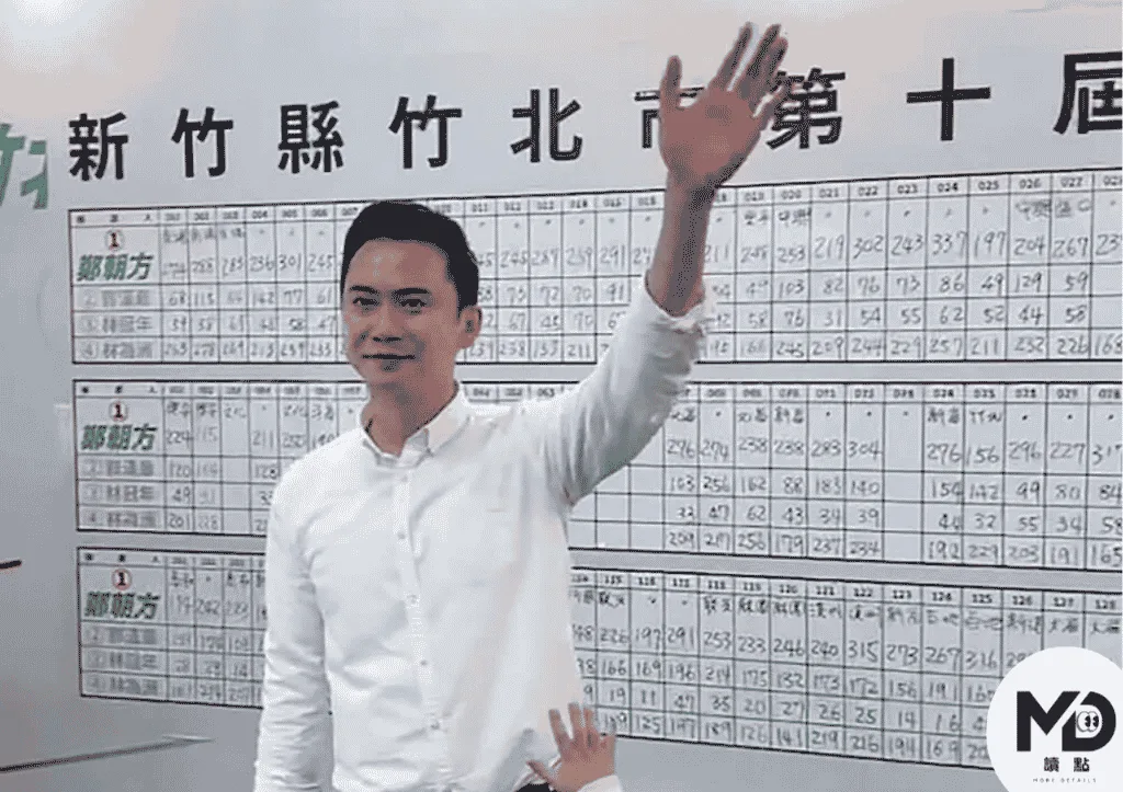2022年鄭朝方當選竹北市長