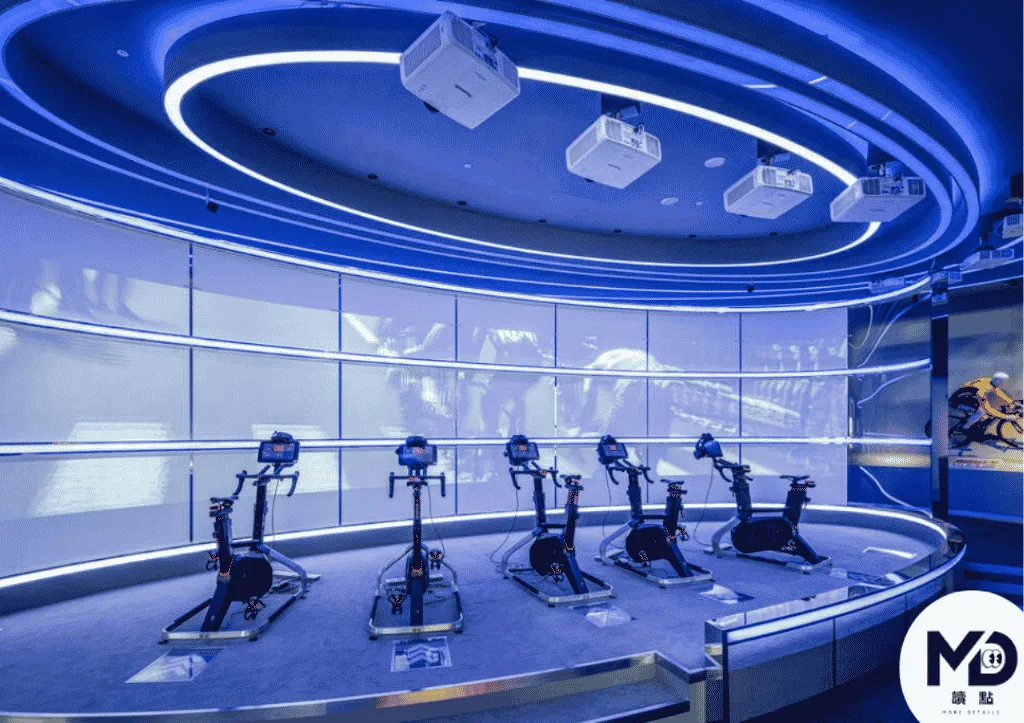 自行車文化探索館VR競速