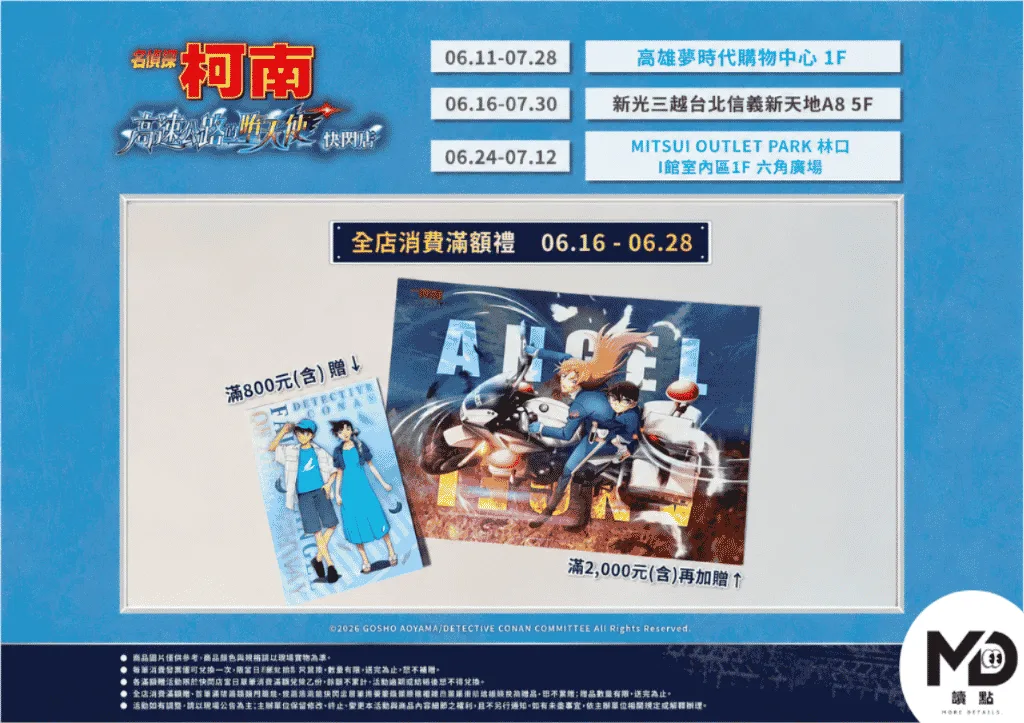 名偵探柯南快閃店A4立體彩鑽圖卡