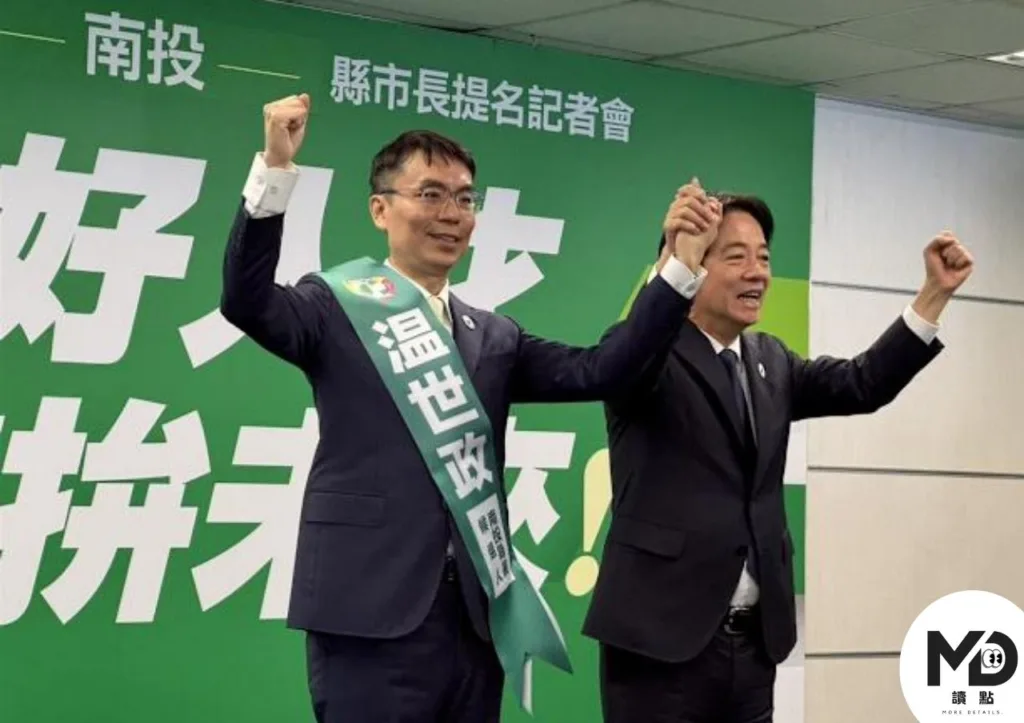 民進黨徵召溫世政醫生投入南投縣長選舉