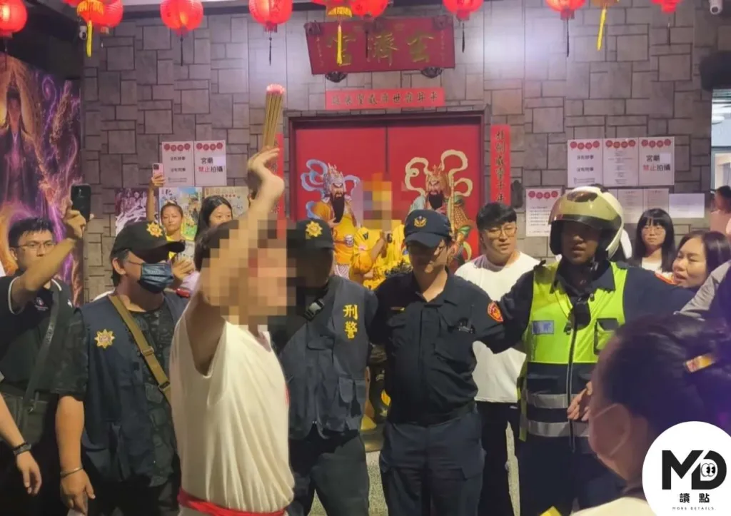 玄濟宮爭議持續擴大後,也引發外部衝突