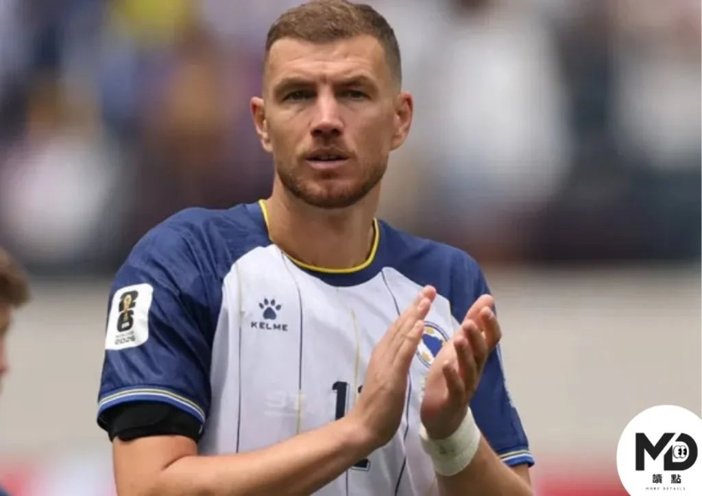 波赫傳奇前鋒哲科(Dzeko)