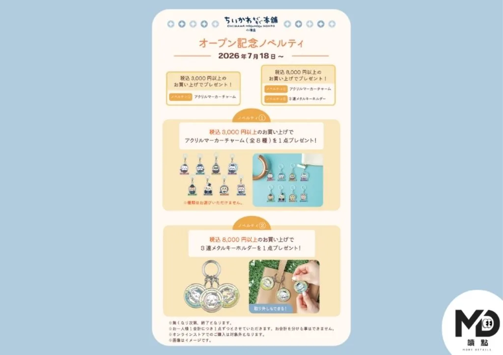 MOGUMOGU本舖小樽店實體店面消費特典