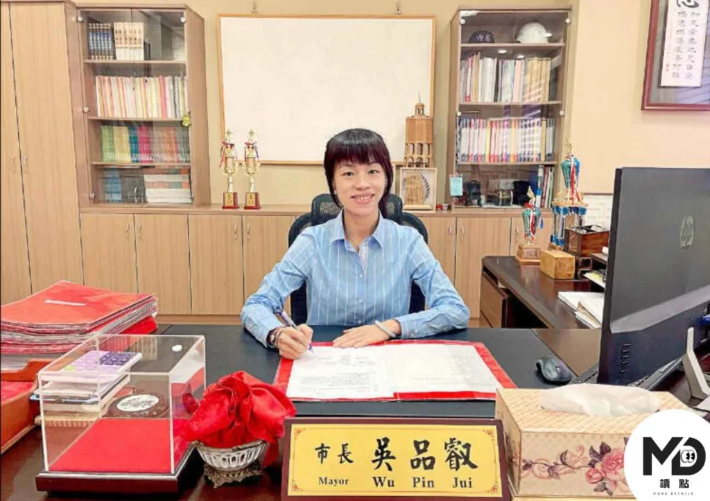 2018年吳品叡當選朴子市長