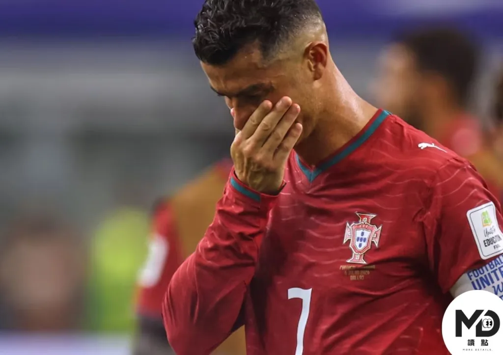 葡萄牙0:1不敵西班牙,這場伊比利德比也被視為C羅(Cristiano Ronaldo)世界盃生涯可能落幕的時刻