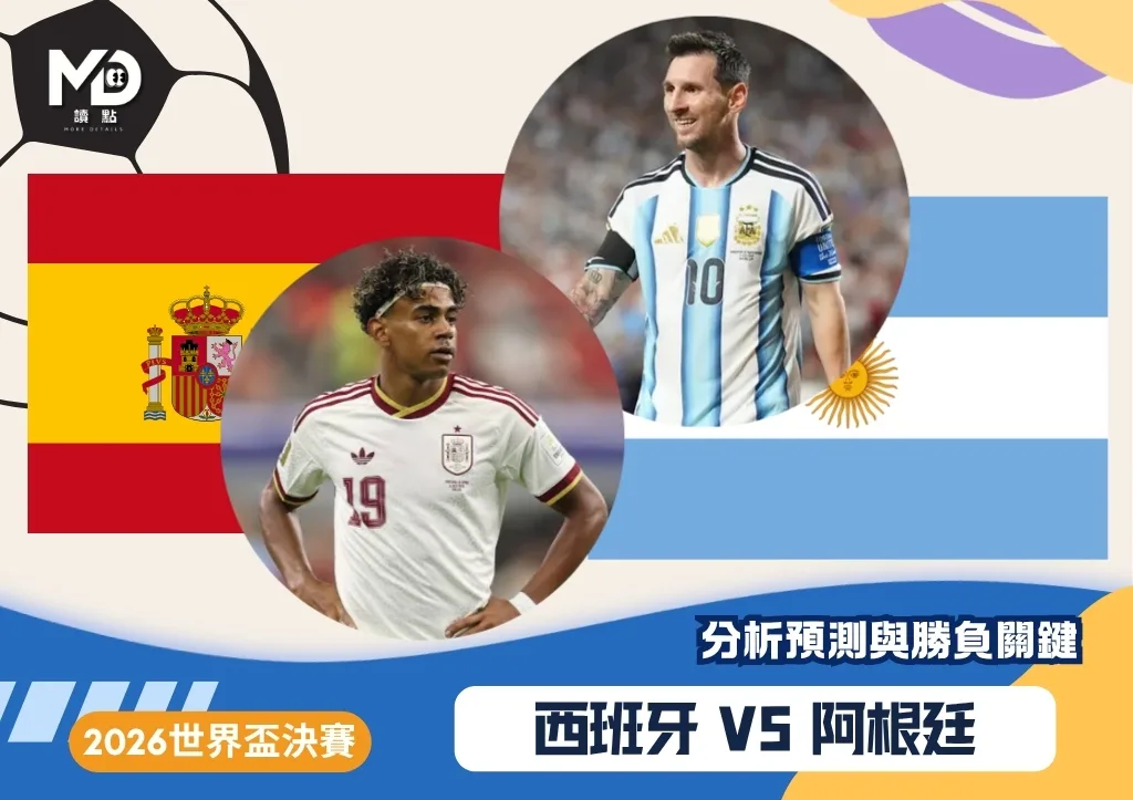 西班牙vs阿根廷|2026世界盃決賽對戰焦點預測