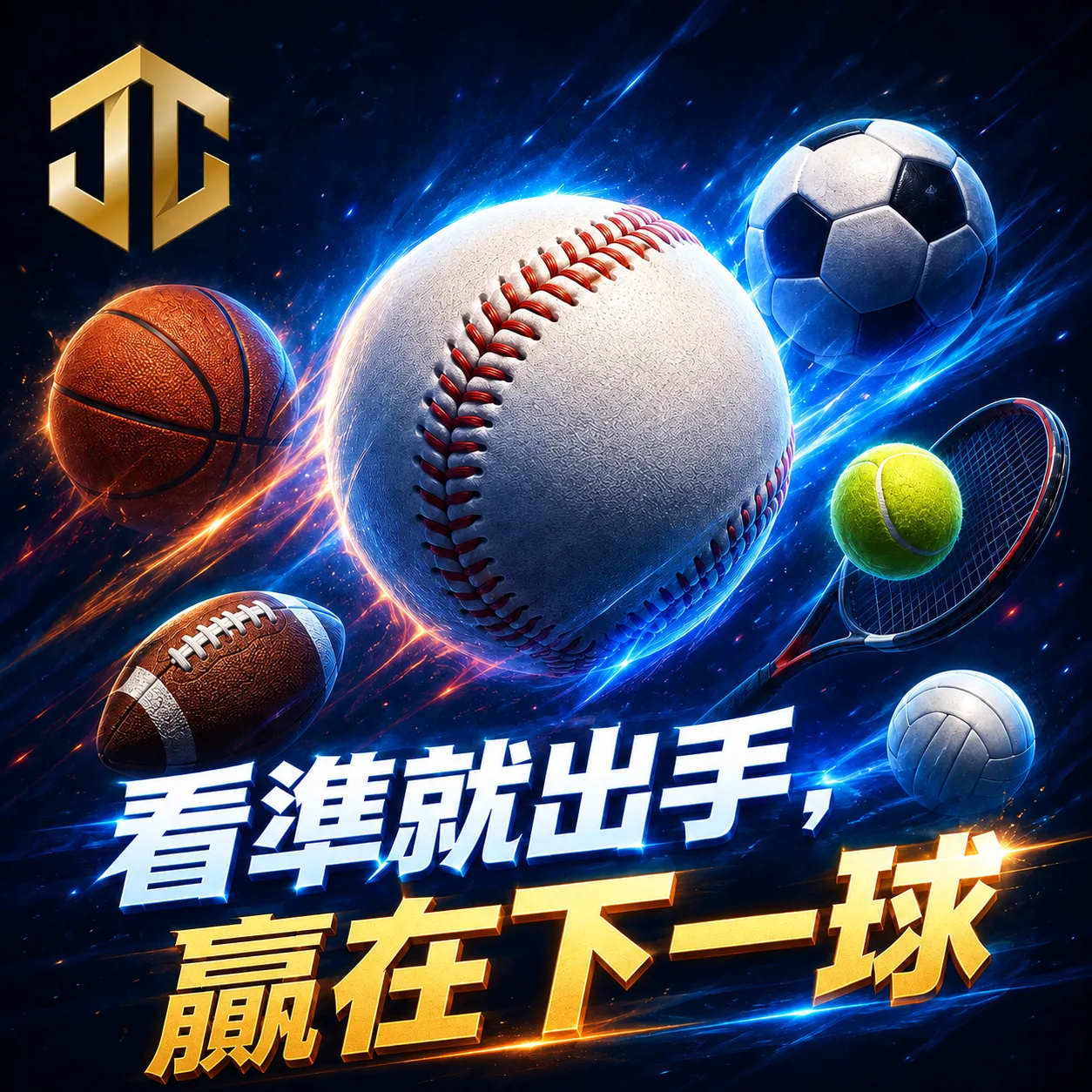 鉅城-看準就出手,贏在下一球
